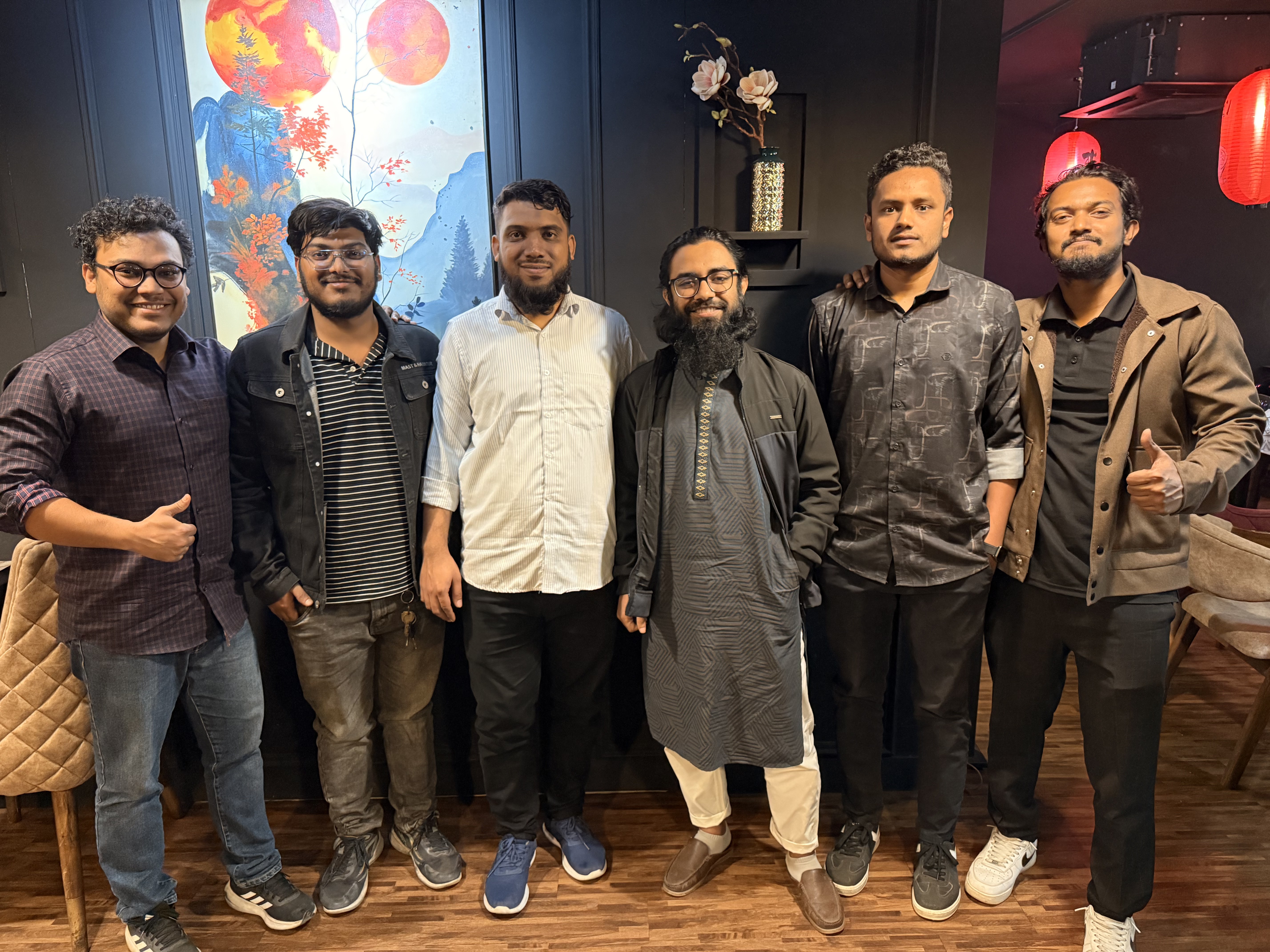 A moment with the people behind the work
