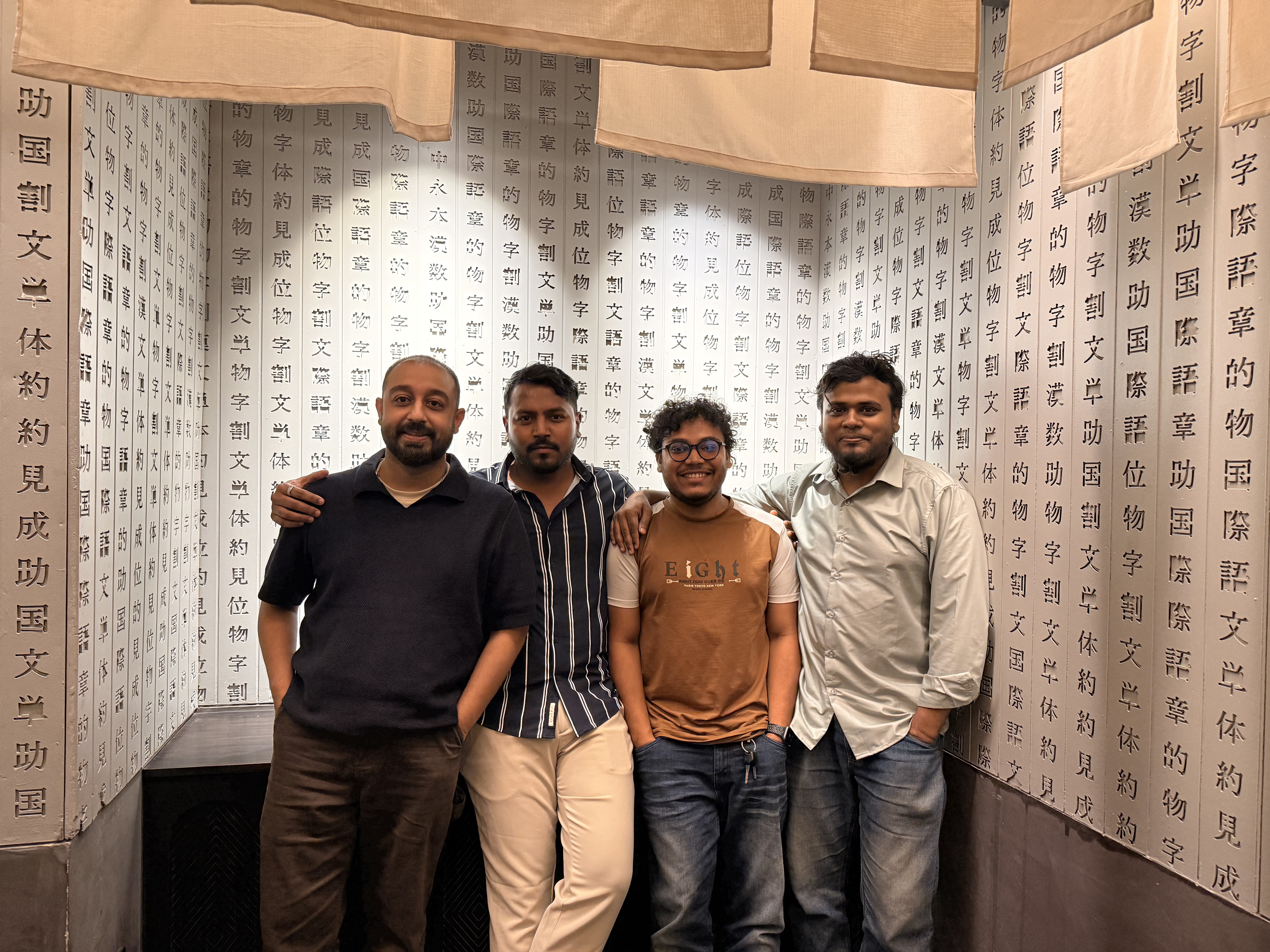 A moment with the people behind the work